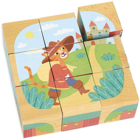 Fairy Tales Wooden Blocks by VILAC Kids Vilac Prettycleanshop