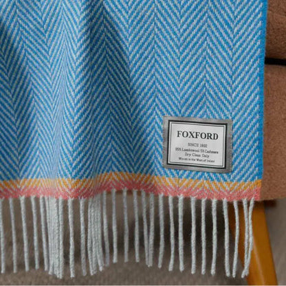 Foxford Slaney Cashmere/Wool Throw Blankets Foxford Prettycleanshop