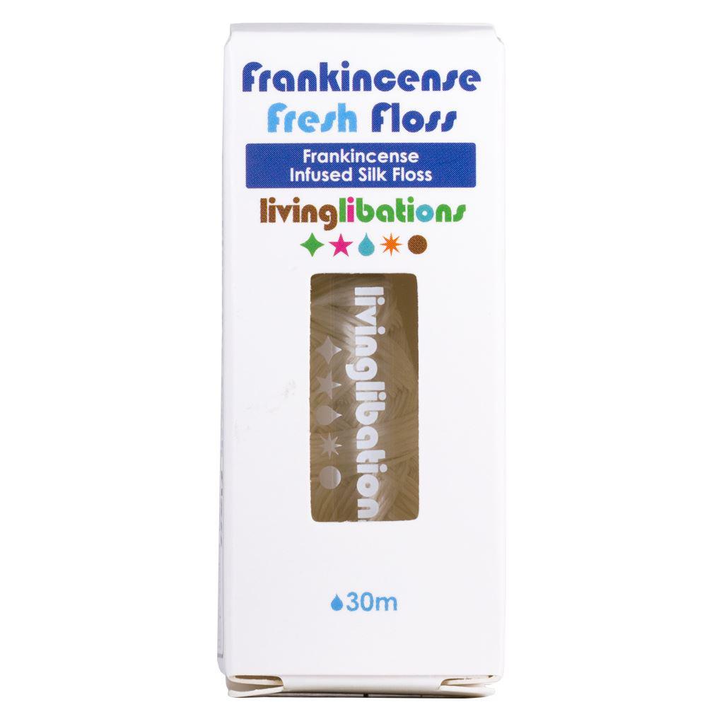 Frankincense Fresh Floss by Living Libations Oral Care Living Libations Prettycleanshop