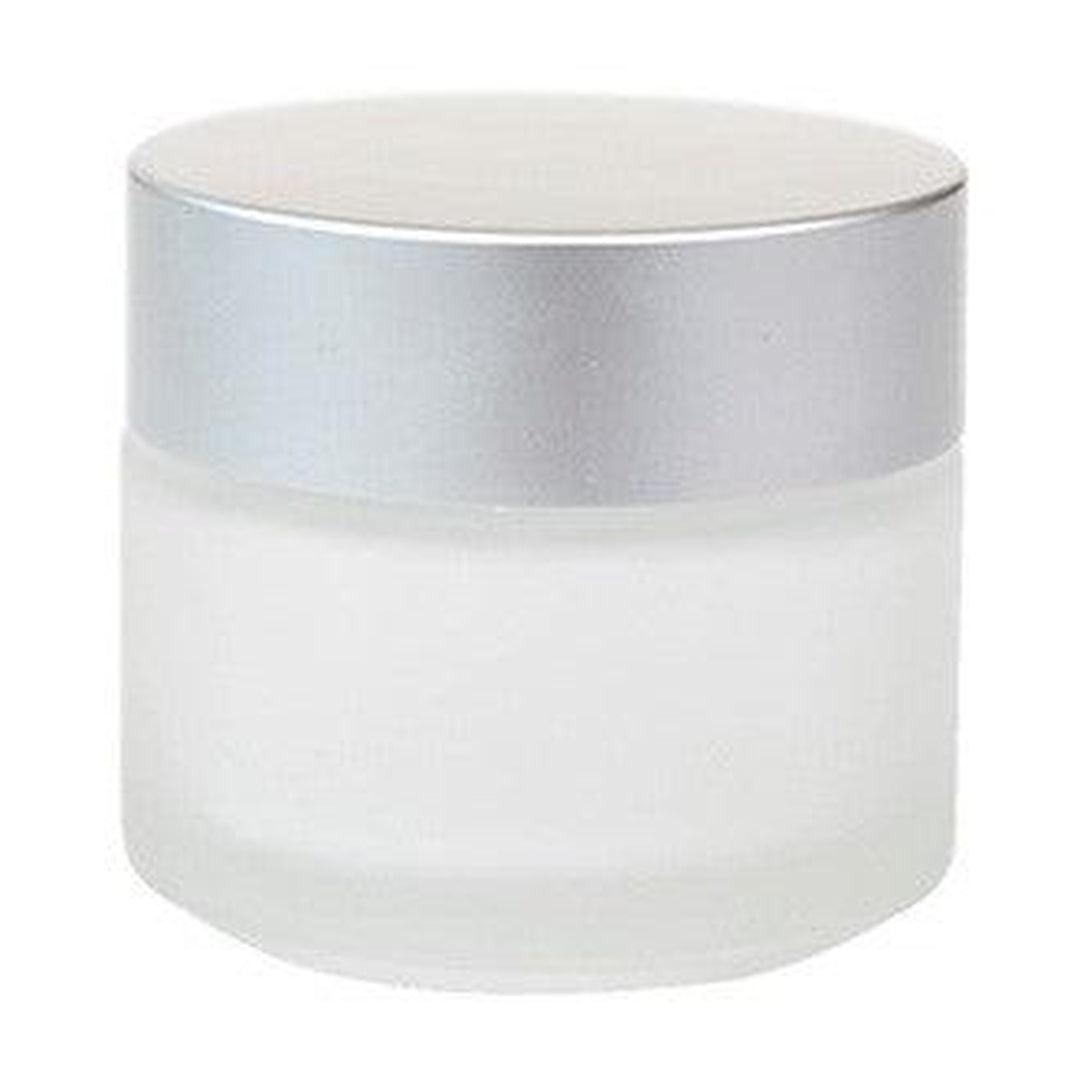 Frosted Glass Jar Containers Pretty Clean Shop Prettycleanshop