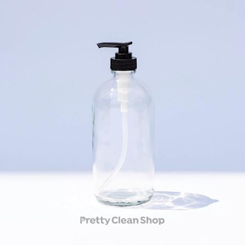Glass Bottle 250 mL - CLEAR Containers Pretty Clean Shop Prettycleanshop