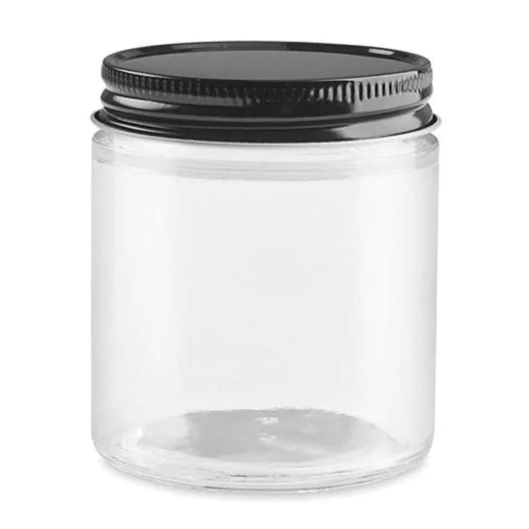 Glass Jars With Metal Lid Containers Pretty Clean Shop 4oz (125g) Prettycleanshop