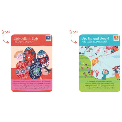 Global Kids Activity Deck by Barefoot Books Games Barefoot Books Prettycleanshop