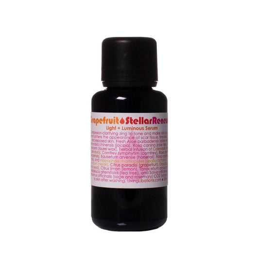 Grapefruit Stellar Renewal Serum by Living Libations Skincare Living Libations Prettycleanshop
