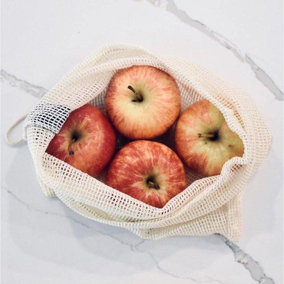 Grocery & Produce bags - Cotton Mesh Bags Pretty Clean Living Prettycleanshop