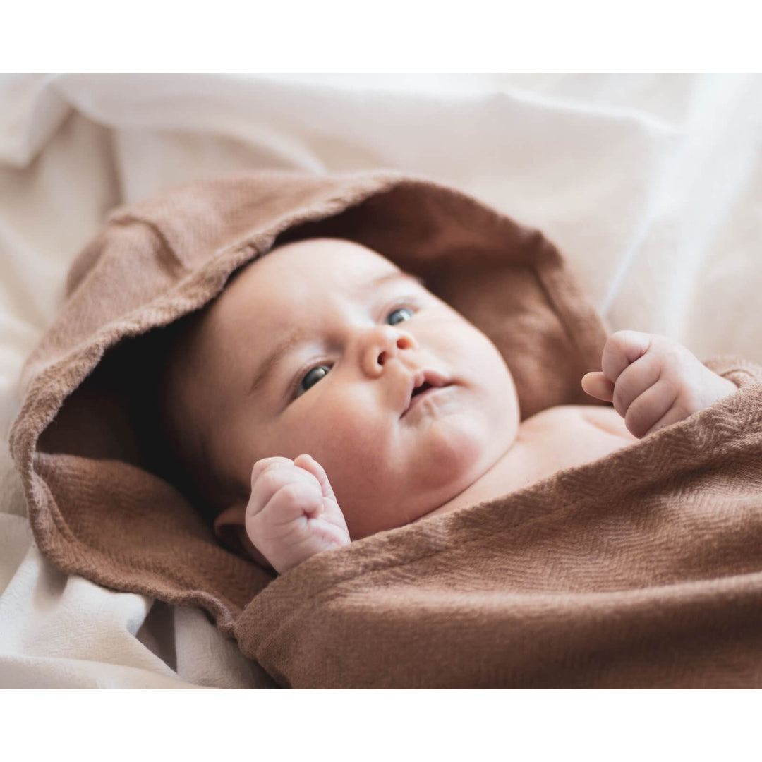 Hooded Baby Towel - Turkish Cotton - by House of Jude Baby and Kids House of Jude Prettycleanshop