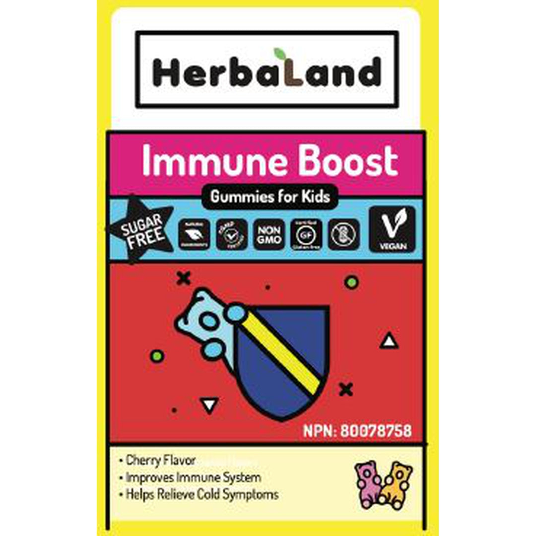 Immune boost gummies for kids (Sugar-Free) Wellness Herbaland Prettycleanshop
