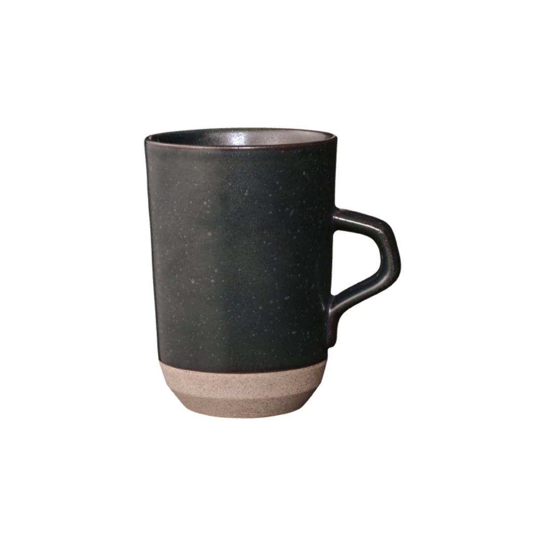 Kinto Ceramic Lab Tall Mug 360 ml - Black Kitchen Kinto Prettycleanshop