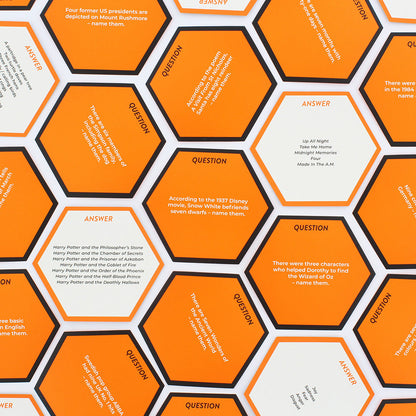 Know It All Hexagon Card Game Games Ginger Fox Prettycleanshop