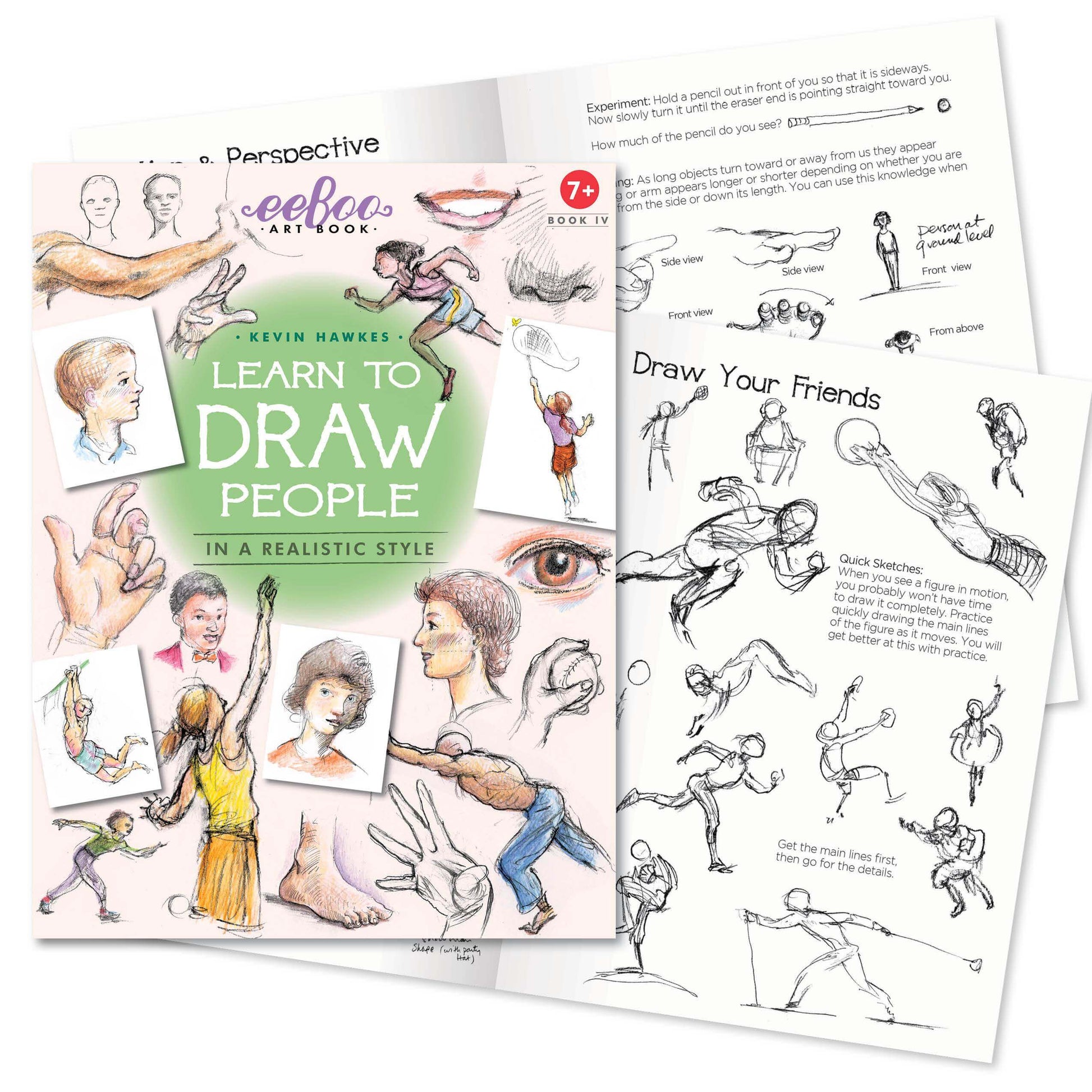 Learn to Draw People with Kevin Hawkes by eeBoo Kids Eeboo Prettycleanshop