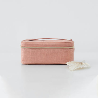 Linen Beauty Poche - Muted Clay - by SoYoung Bath and Body SoYoung Prettycleanshop