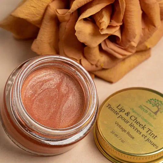 Lip and Cheek Tint - Vintage Rose- by Birch Babe Naturals Makeup Birch Babe Naturals Prettycleanshop