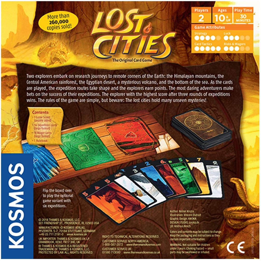 Lost Cities - Card Game Kids Thames & Kosmos Prettycleanshop