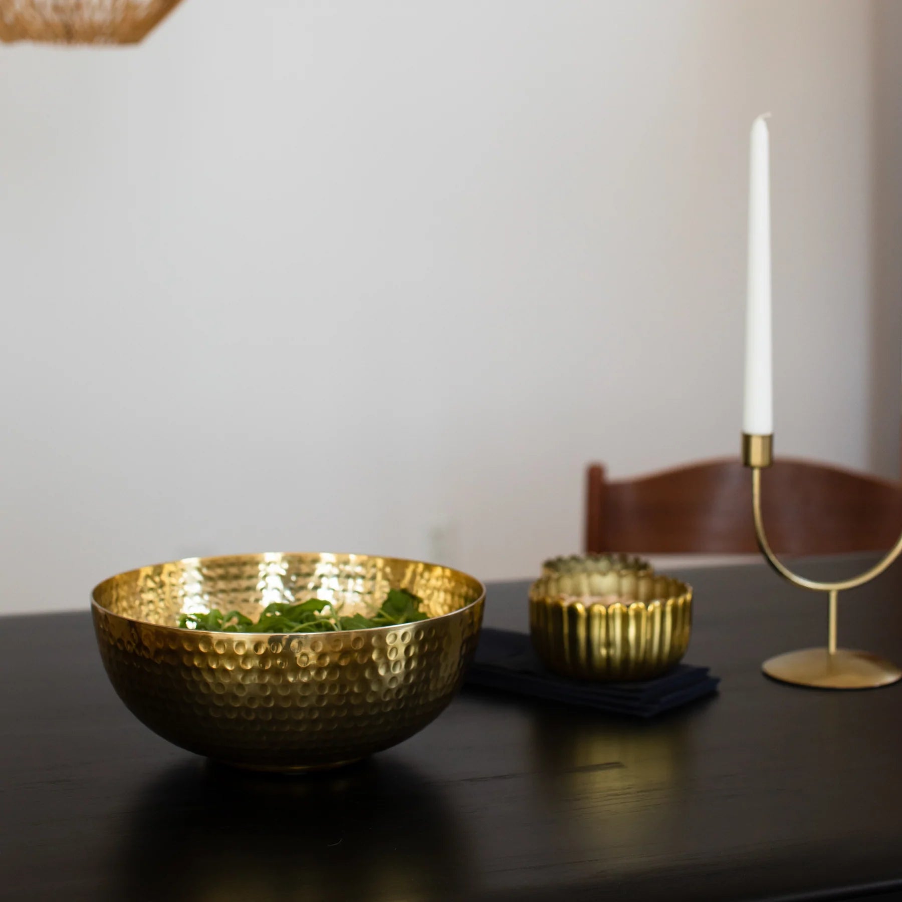 Lotus Bowl - Set of 3 - Gold Living Pokoloko Prettycleanshop