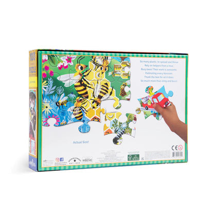 Love of Bees 100 Piece Puzzle by eeBoo Kids Eeboo Prettycleanshop