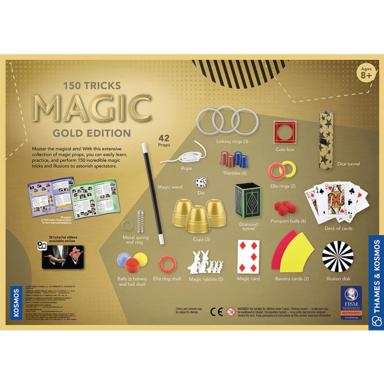 Magic Tricks Set: Gold Edition Games Thames & Kosmos Prettycleanshop