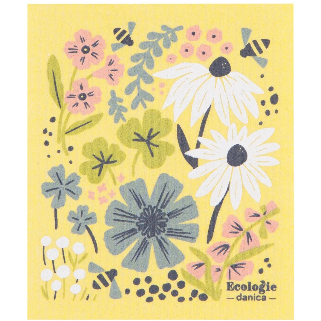 Reusable Swedish Sponges - Animals - by Ecologie Kitchen Now Designs Bees and Blooms Prettycleanshop