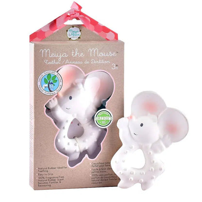 Meiya the Mouse Natural Rubber Teether Baby and Kids Tikiri Toys Prettycleanshop