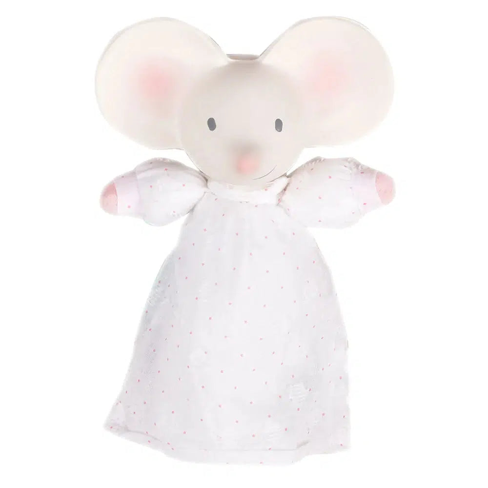 Meiya the Mouse Soft Squeaker Toy with Natural Rubber Head Baby and Kids Tikiri Toys Prettycleanshop