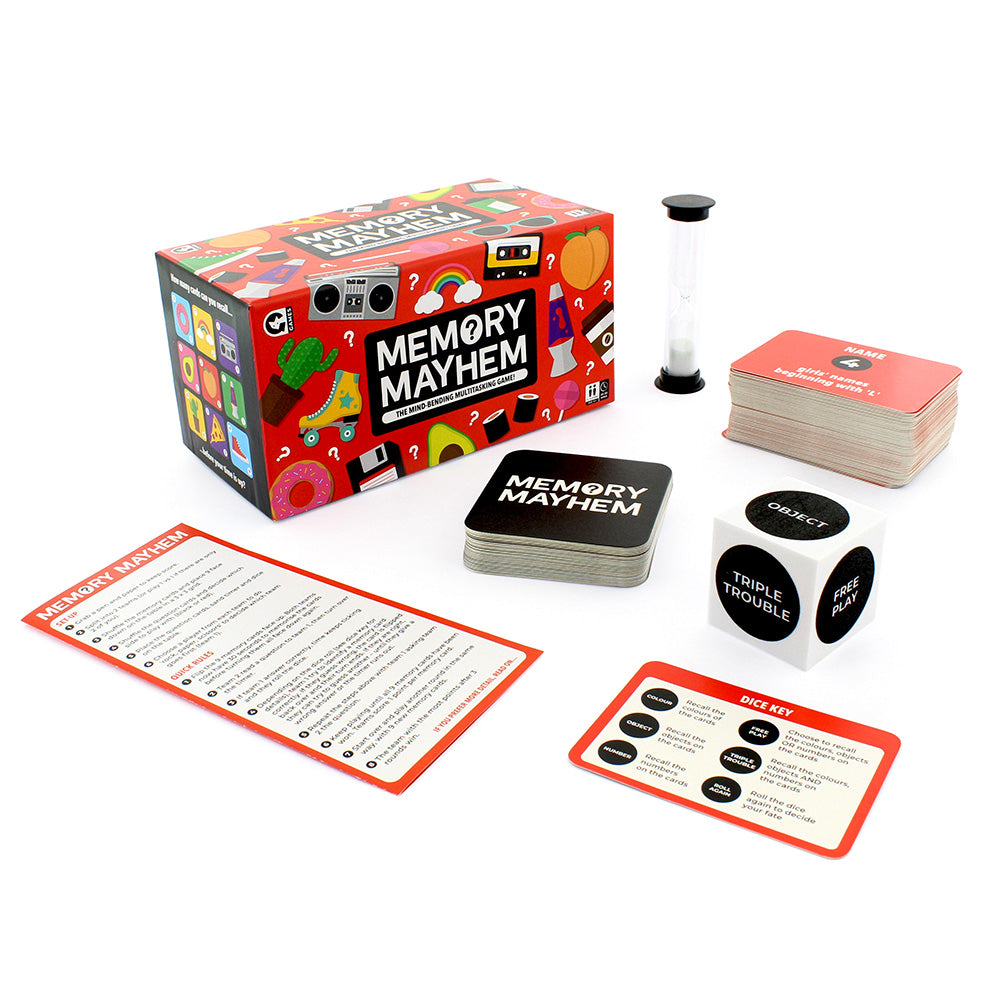 Memory Mayhem Party Game Games Ginger Fox Prettycleanshop