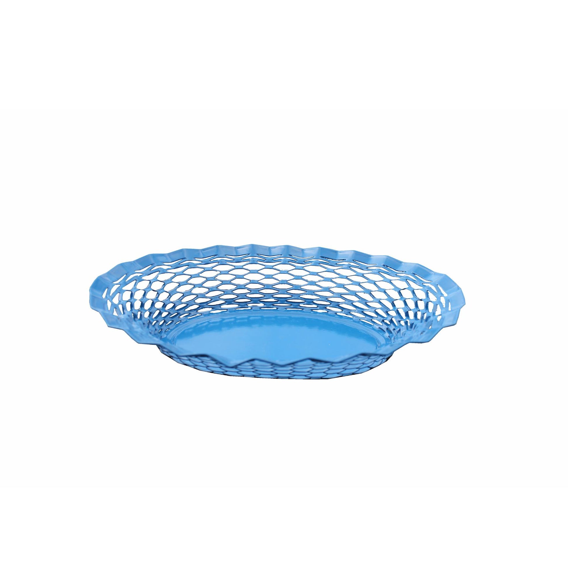 Metal Food Basket Large by Roger Orfèvre Kitchen ROGER ORFÈVRE Blue Prettycleanshop