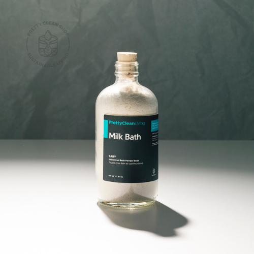 Milk Bath Powder Soak - BABY Bath and Body Pretty Clean Living Prettycleanshop