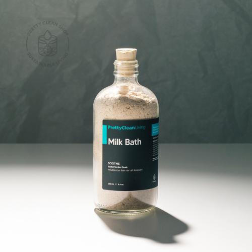 Milk Bath Powder Soak - SOOTHE Bath and Body Pretty Clean Living Prettycleanshop