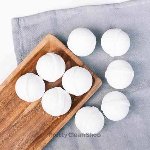 Mini Bath Bombs - Elate Rosemary Lemongrass Bath and Body Koaino 9 pack Prettycleanshop