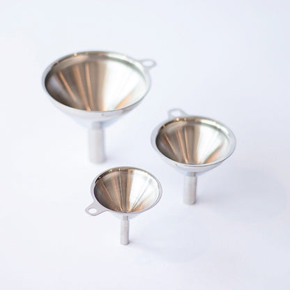 Mini Stainless Steel Funnels - Set of 3 Kitchen Danesco Prettycleanshop