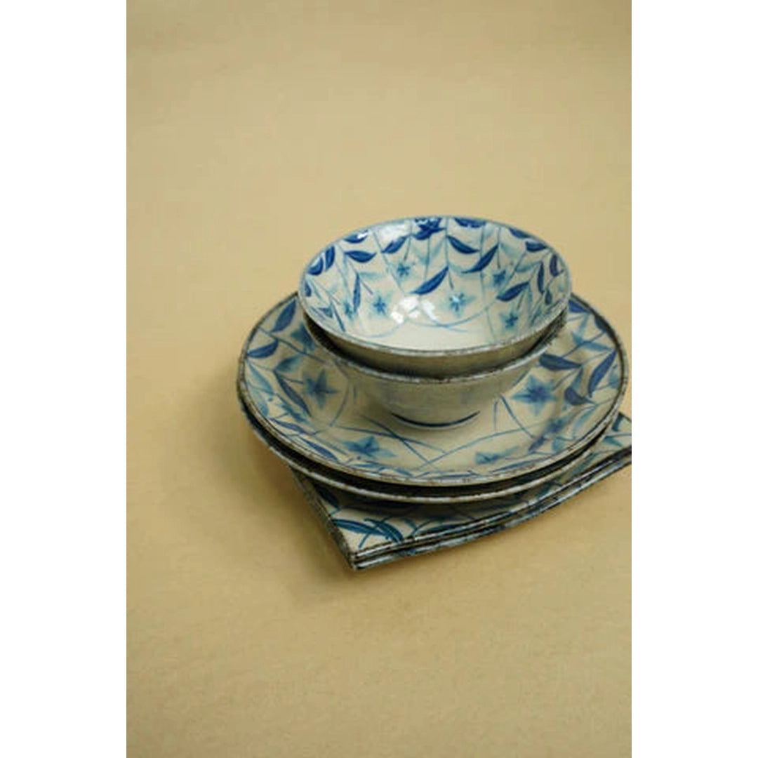 Mino Yaki Yellow Mud Platycodon Japanese Porcelain Small Bowl Kitchen Japanese Porcelain Prettycleanshop