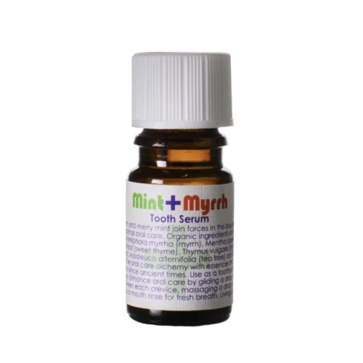 Mint and Myrrh Tooth Serum by Living Libations Oral Care Living Libations Prettycleanshop