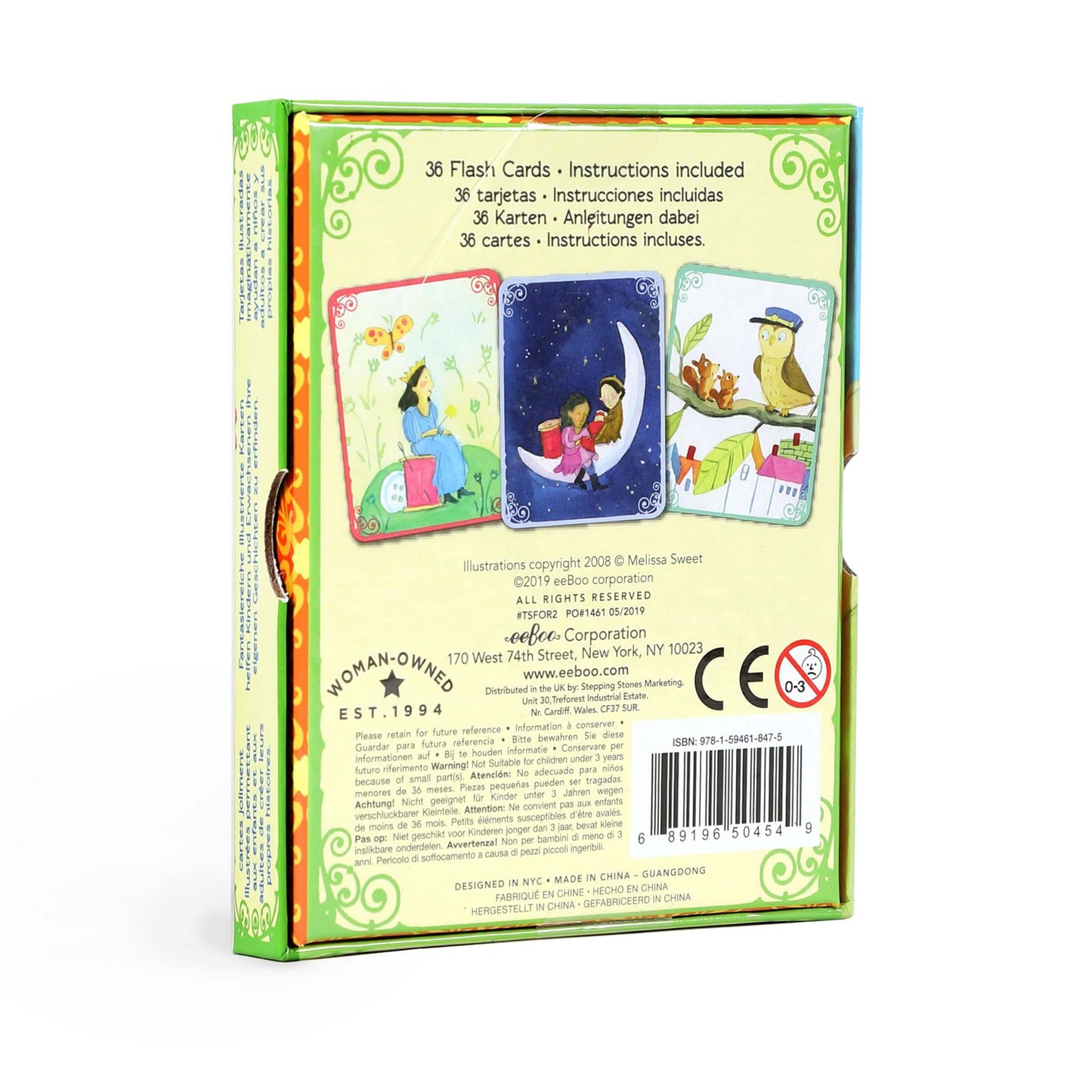 Mystery in the Forest Create a Story Cards for Kids by eeBoo Kids Eeboo Prettycleanshop