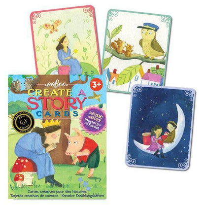 Mystery in the Forest Create a Story Cards for Kids by eeBoo Kids Eeboo Prettycleanshop