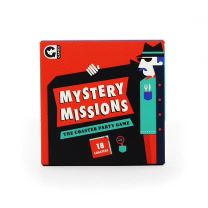 Mystery Missions Coaster Party Game Games Ginger Fox Prettycleanshop