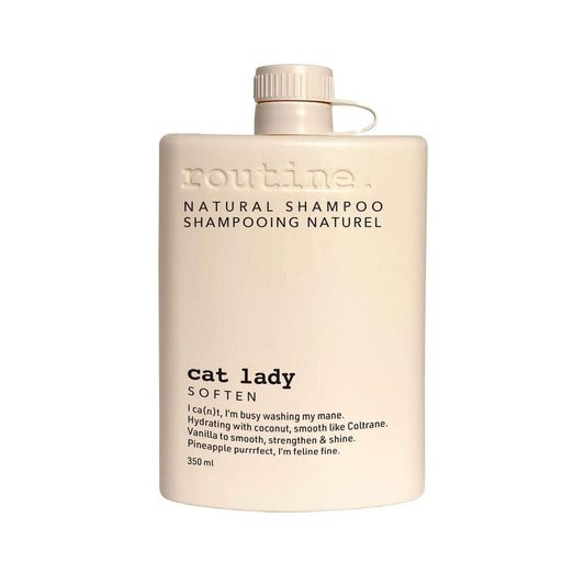 Natural Softening Shampoo - Routine - Cat Lady Hair Routine Prettycleanshop