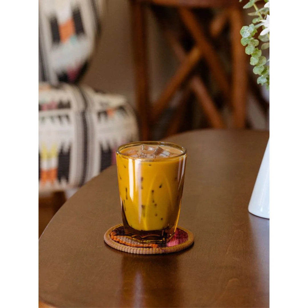 Vero Latte Glass 12oz - Amber Kitchen NotNeutral Prettycleanshop