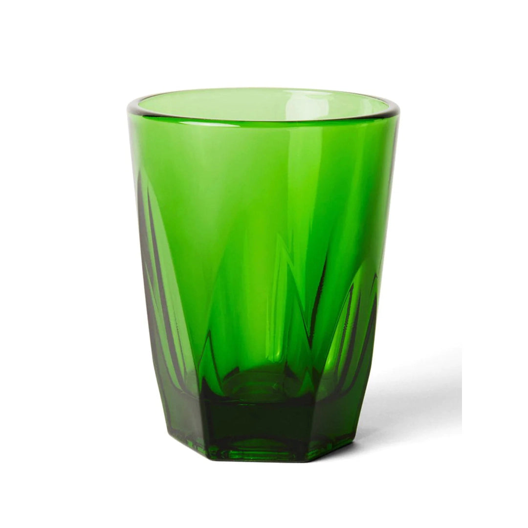 Vero Latte Glass 12oz - Emerald Kitchen NotNeutral Prettycleanshop