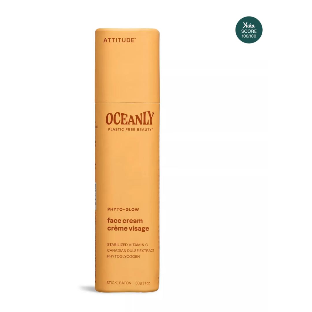 Oceanly Phyto-Glow Solid Face Cream with Vitamin C - by Attitude Skincare Attitude Prettycleanshop