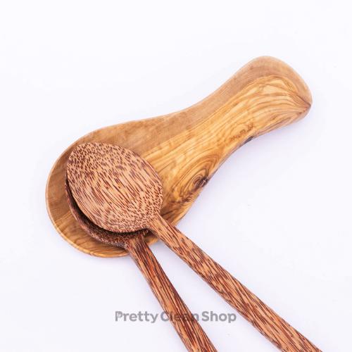 Olivewood Spoon Rest by Redecker Kitchen Redecker Prettycleanshop