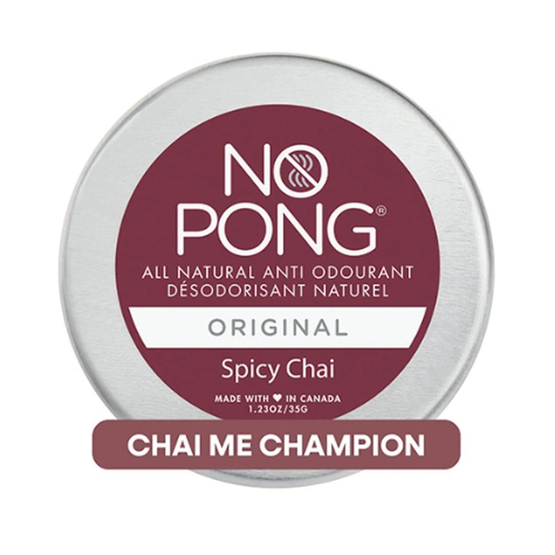 Original Spicy Chai All-Natural Anti Odourant - No Pong Deodorant No Pong Prettycleanshop