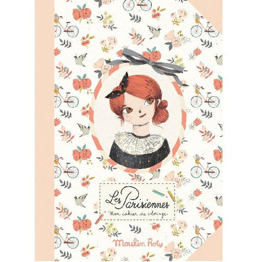 Parisiennes Colouring Book by Moulin Roty Baby and Kids Moulin Roty Prettycleanshop