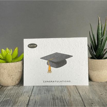 Plantable Greetings Cards - Congratulations Living Plantable Greetings Congratulations - graduation Prettycleanshop