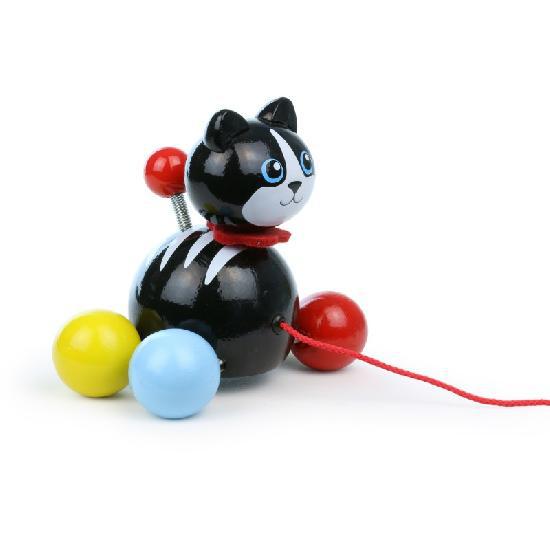 Pull Toy Minou Cat by VILAC Kids Vilac Prettycleanshop