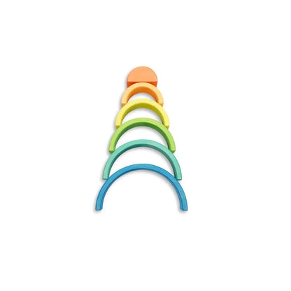 Rainbow Nesting Arch Blue (6pc) by OCAMORA-Ocamora-Prettycleanshop