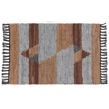 Recycled Leather Chindi Rugs Living Now Designs Rowan Prettycleanshop