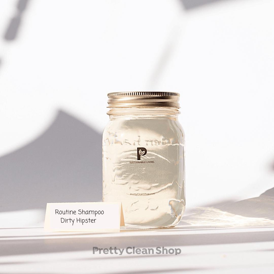 REFILL Natural Normalizing Shampoo - Routine - Dirty Hipster Bath and Body Routine Prettycleanshop