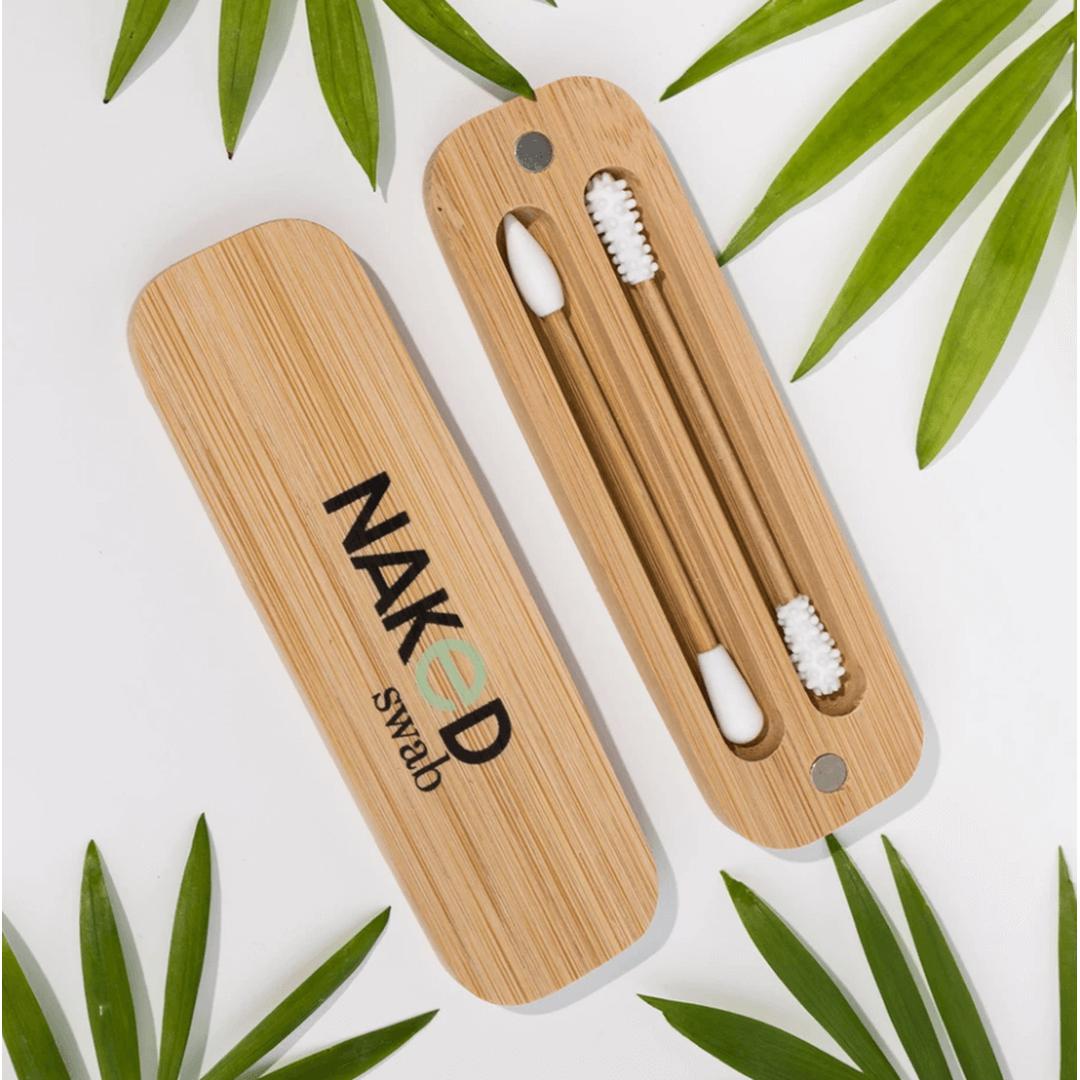 Reusable Bamboo Swab - Set of 2 - by NakedSwab Grooming Naked Swab Prettycleanshop