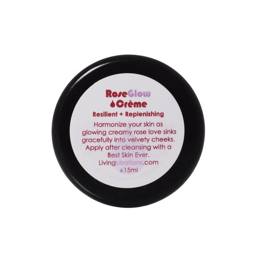Rose Glow Cream by Living Libations Skincare Living Libations Prettycleanshop