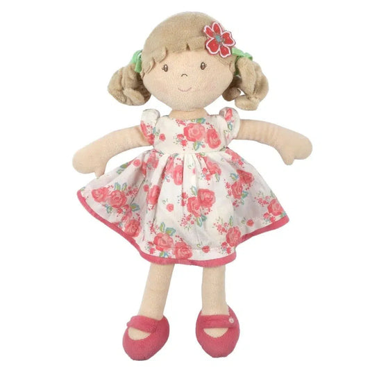 Scarlet - Beige Hair Bonikka Doll in Pink Floral Dress Kids Tikiri Toys Prettycleanshop