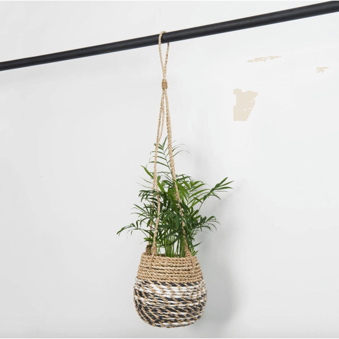 Seagrass Hanging Plant Basket Living Pokoloko Multi-Mix Prettycleanshop